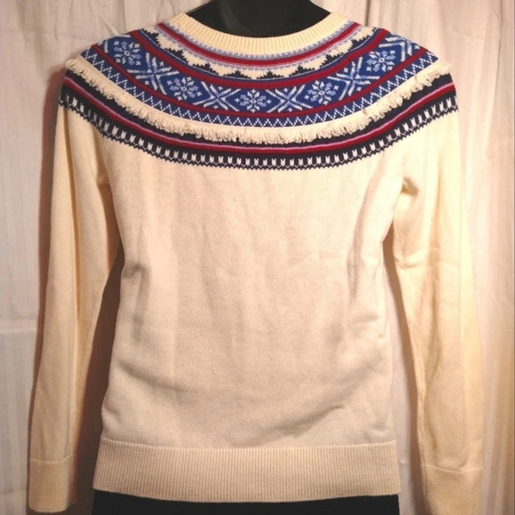 Talbot's Snowflake Sweater EUC ❤️ - Picture 3 of 9